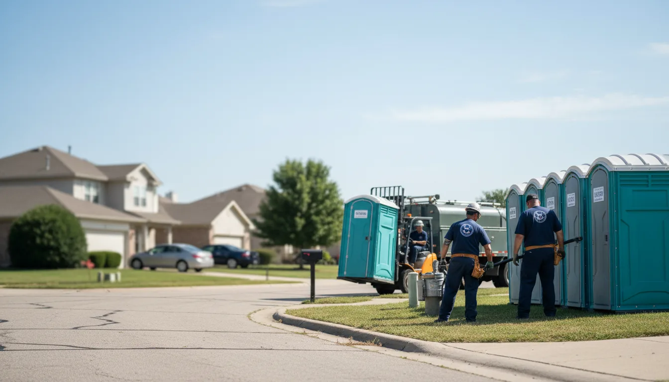 Porta Potty Rental in Meridianville, AL near me